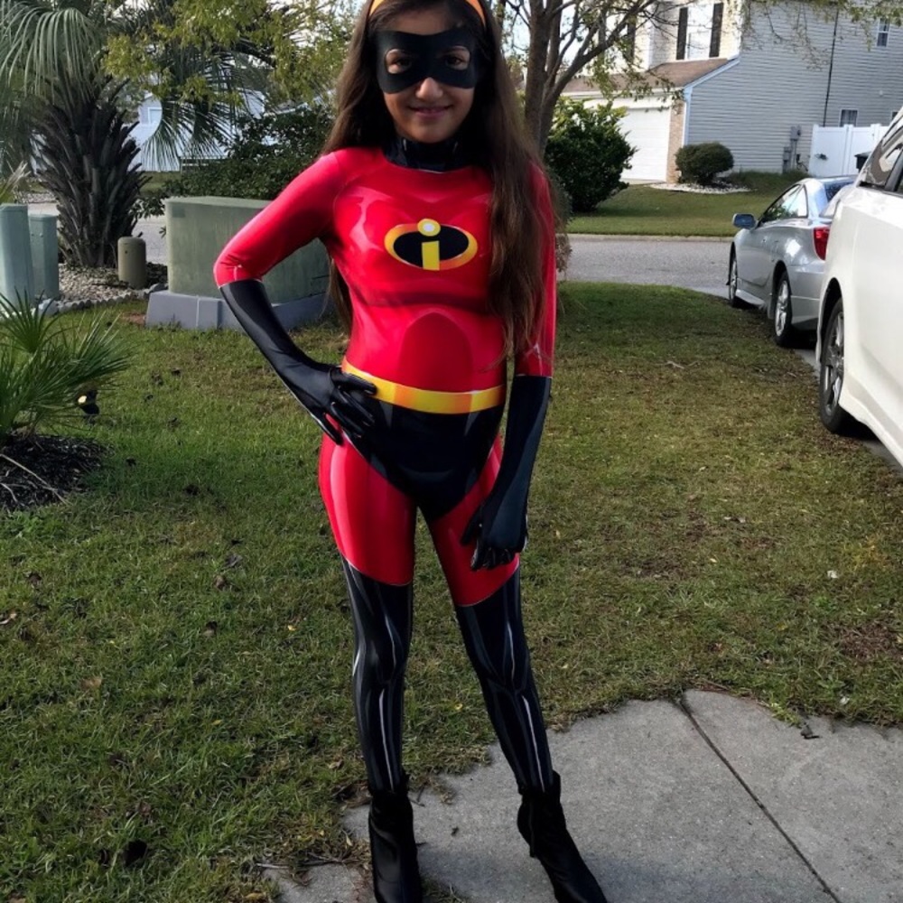 Halloween costume “VIOLET” from the Incredibles